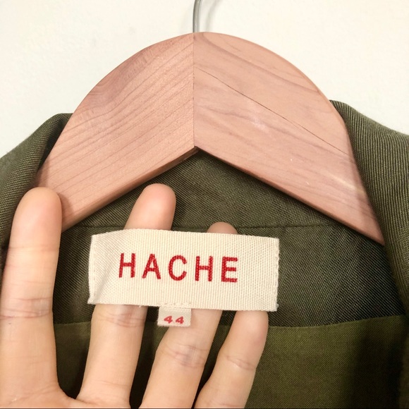 Hache utilitarian canvas military jacket - Picture 4 of 7
